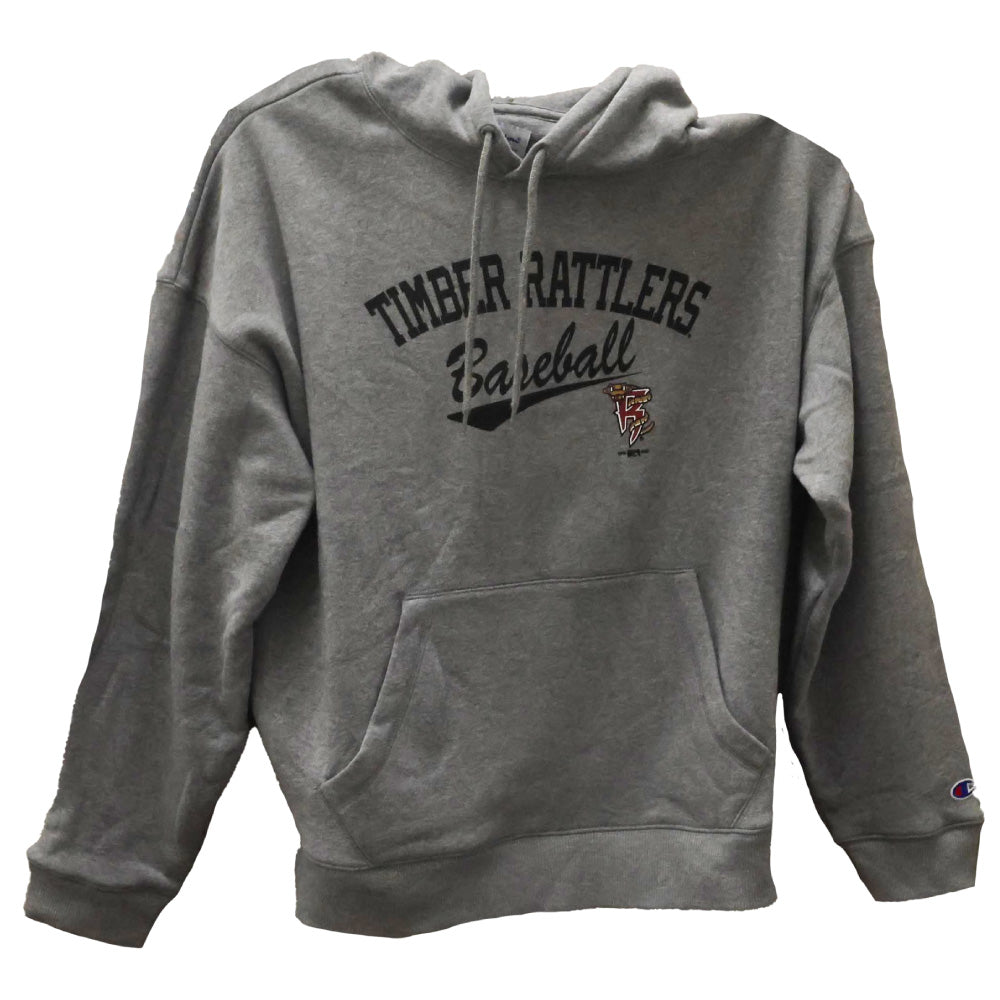 Women's Grey Fleece Hood Wisconsin Timber Rattlers Official Store