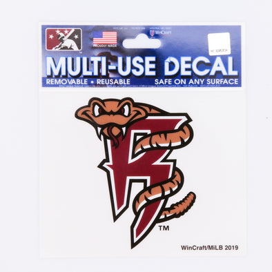 Wisconsin Timber Rattlers Home R Decal