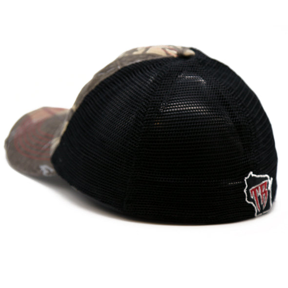 Wisconsin Timber Rattlers Camo Mesh Hat