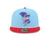 Timber Rattlers New Era 4th of July 5950 Fitted On-Field Hat