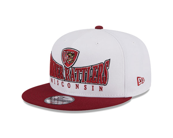 CREST×goffax 赤キャップ 950_Crest_Snapback_side_tilt_g