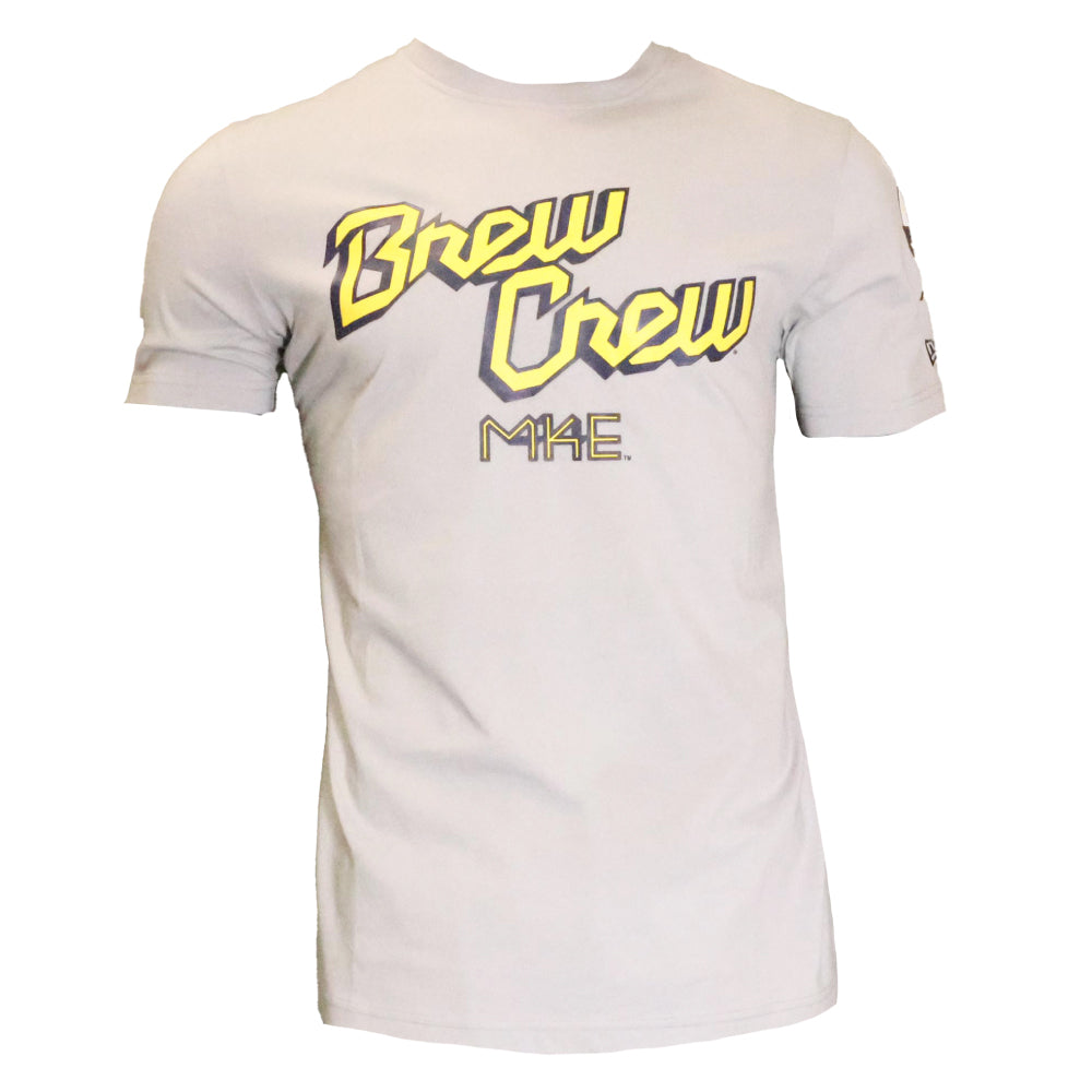 New Era Brewers City Steel Tee M