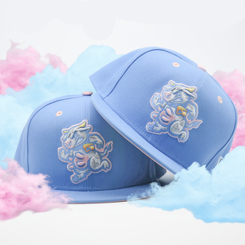 Cotton Candy Udder Tuggers Cap 2.0 Wisconsin Timber Rattlers