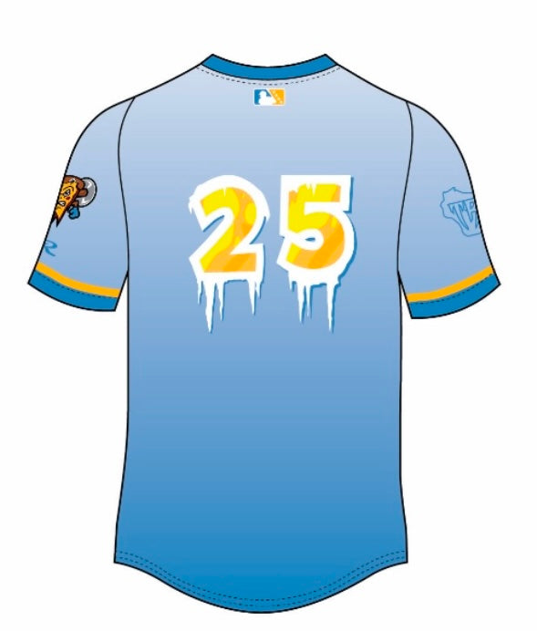 Frozen Pizzas Rawlings Replica Jersey