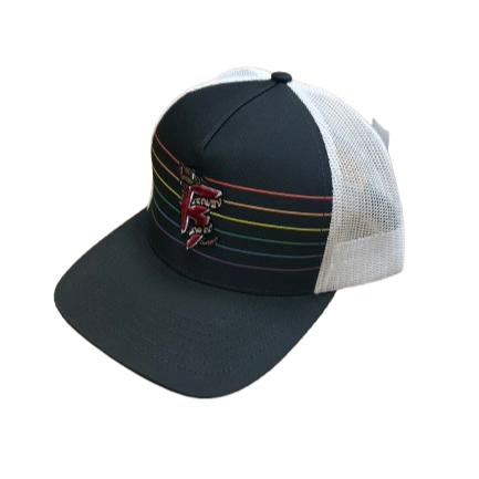 R Logo Black/Prism Adjustable Golf Hat