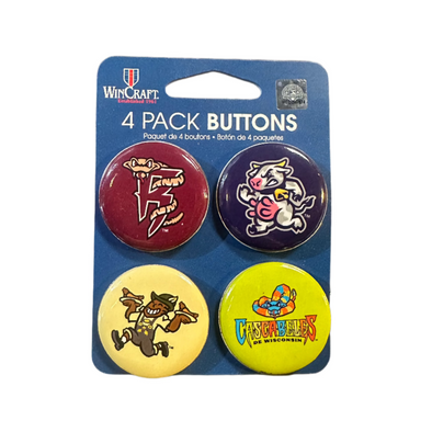 4-Pack Identity Buttons