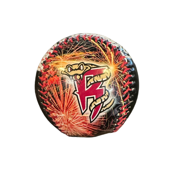 Wisconsin Timber Rattlers Firework Baseball