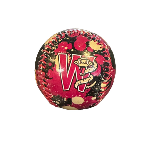 Wisconsin Timber Rattlers Paint Baseball