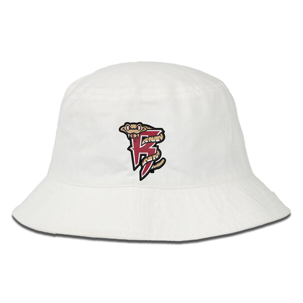 White Performance Bucket Hat