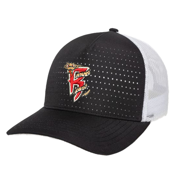 Timber Rattlers Black/White Adjustable Golf Hat