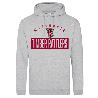 Wisconsin Timber Rattlers Bimm Ridder Grey Pullover Hood