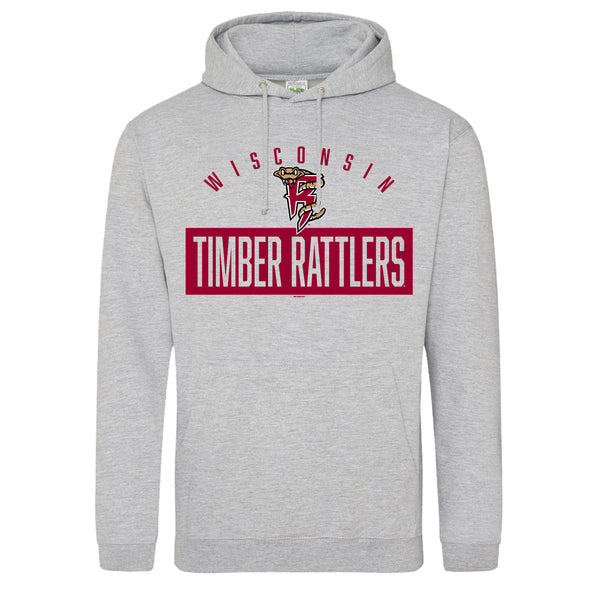 Wisconsin Timber Rattlers Bimm Ridder Grey Pullover Hood