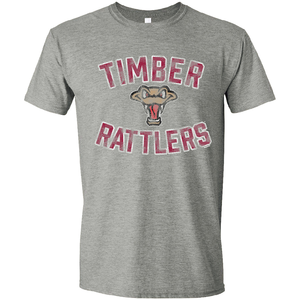 Timber Rattlers Bimm Ridder Graphite Heather Gooseneck Tee – Wisconsin ...