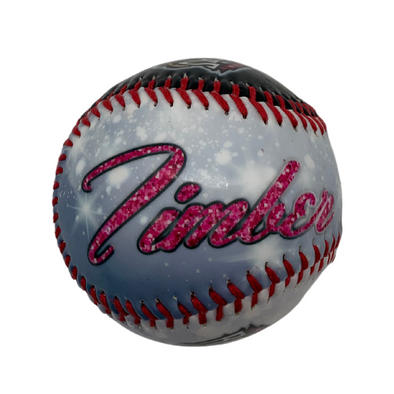 Wisconsin Timber Rattlers Glitter Baseball