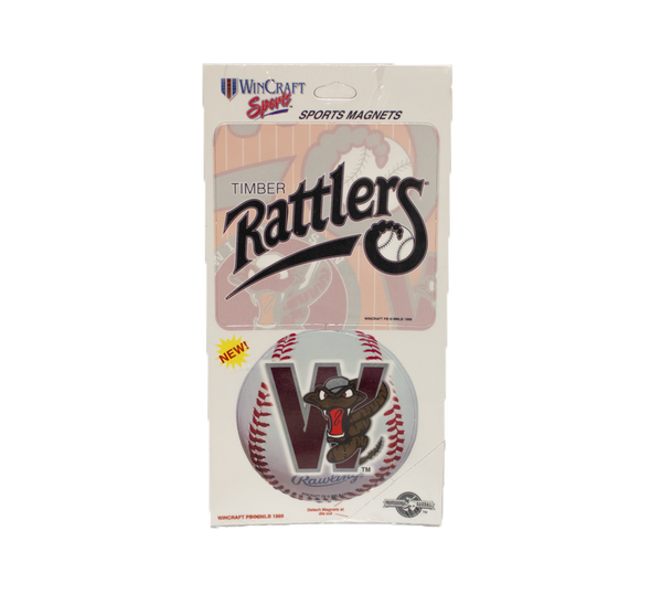 Rattlers Retro Logo 2-Pack Magnet
